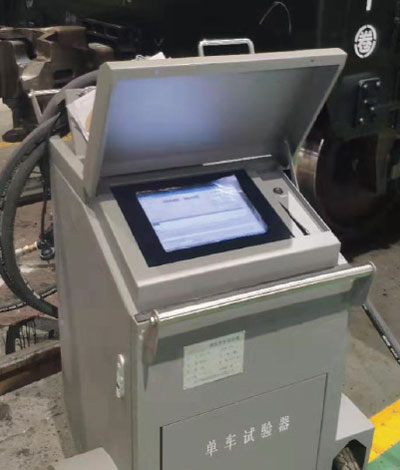 Microcontrolled bicycle tester