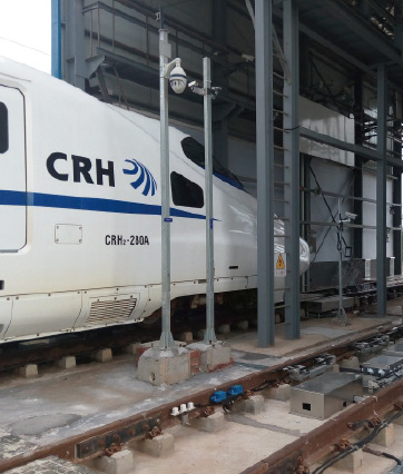 Online detection system for wheel faults in high-speed trains