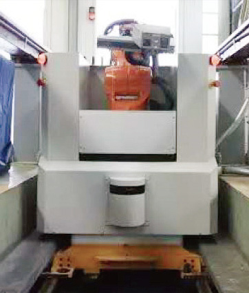 Intelligent maintenance robot system for high-speed trains