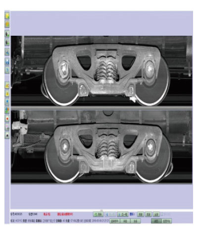 Freight Train Fault Track Edge Image Detection System（ TFDS-2T/3）